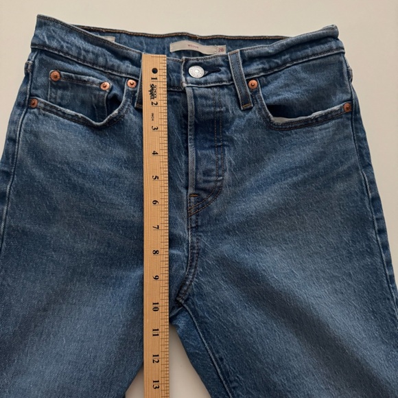 Levi's® Premium WEDGIE ICON FIT ANKLE Button Fly WOMEN'S JEANS size 26 - Picture 7 of 13
